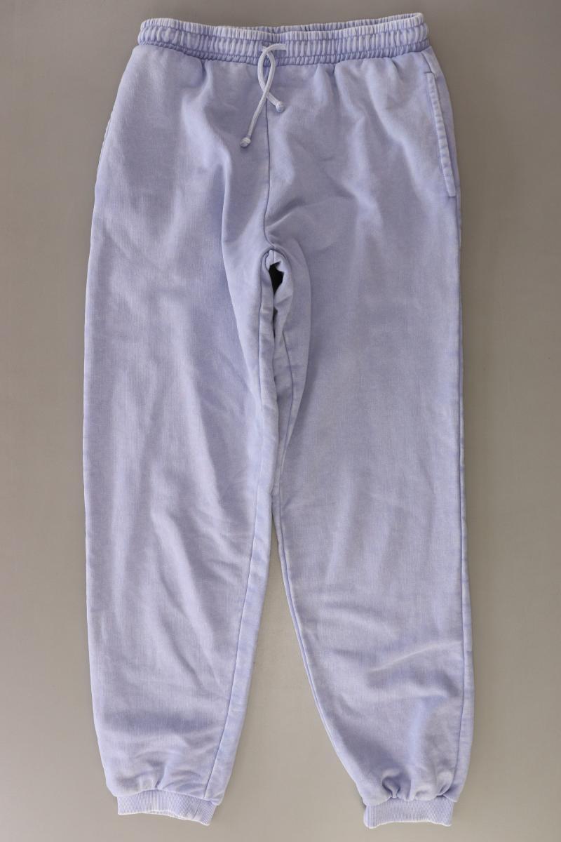 Pull&Bear Jogginghose Gr. L blau aus Baumwolle