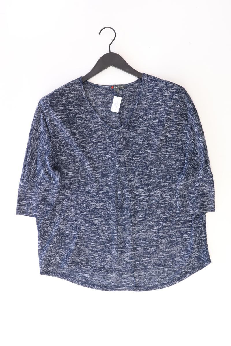 Street One Oversize-Shirt Gr. 44 3/4 Ärmel blau aus Baumwolle