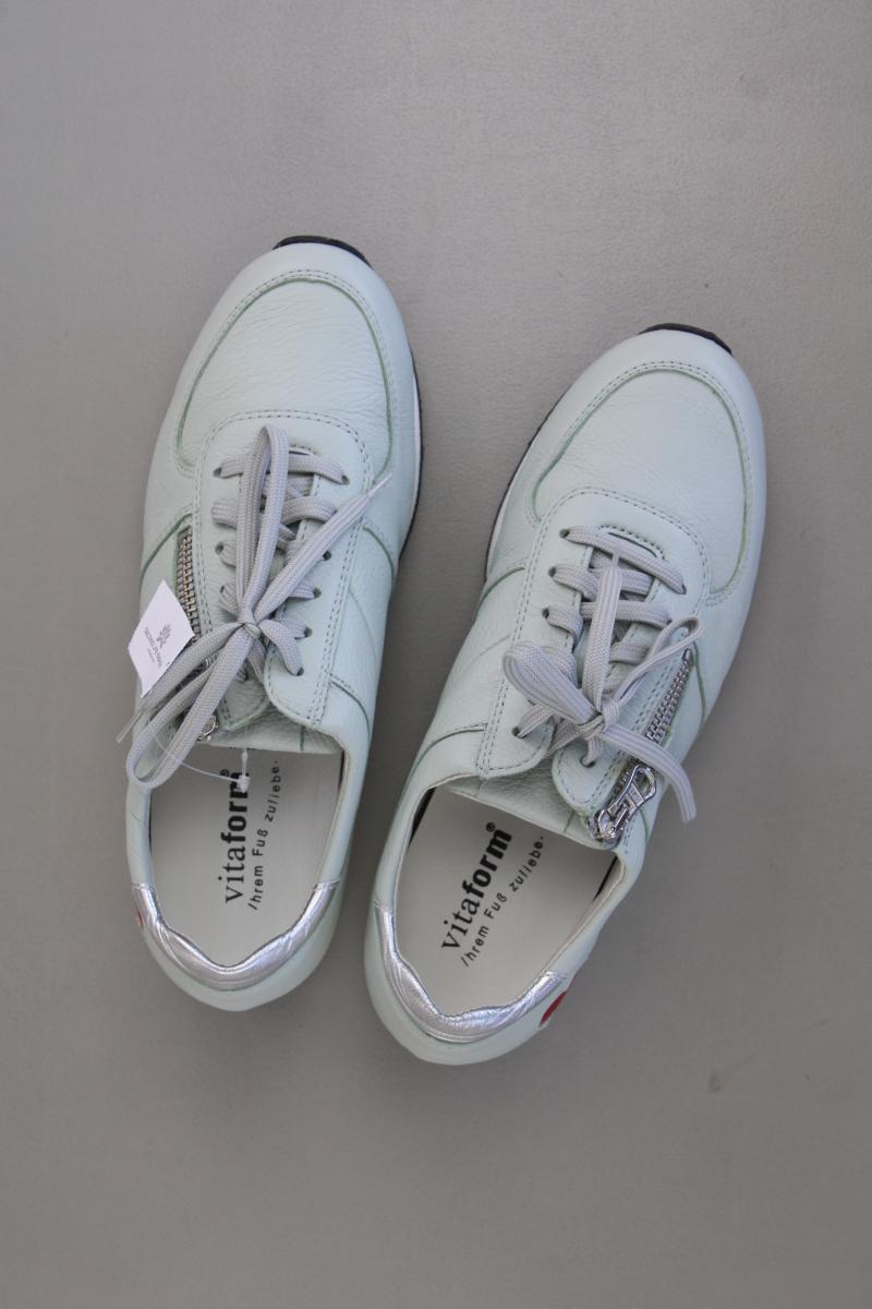 Vitaform Hirschleder Sneaker Salbeifarben Gr. 37 grün
