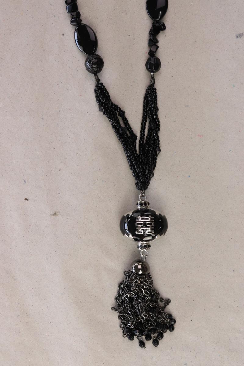 Halskette schwarz