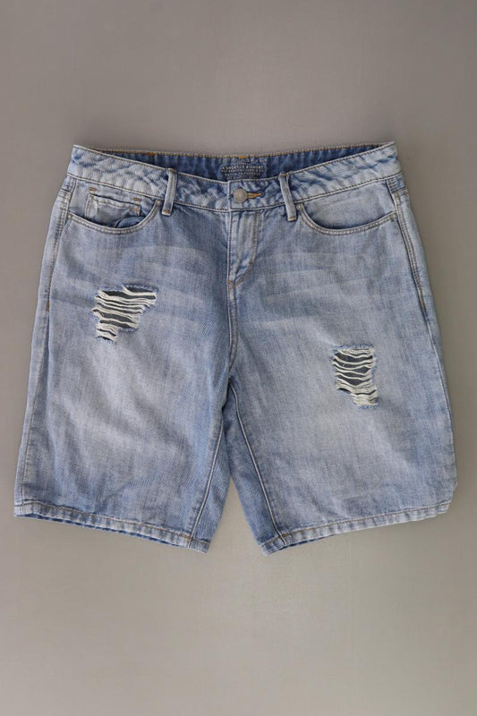 Esprit Jeansshorts Gr. W26 blau aus Baumwolle