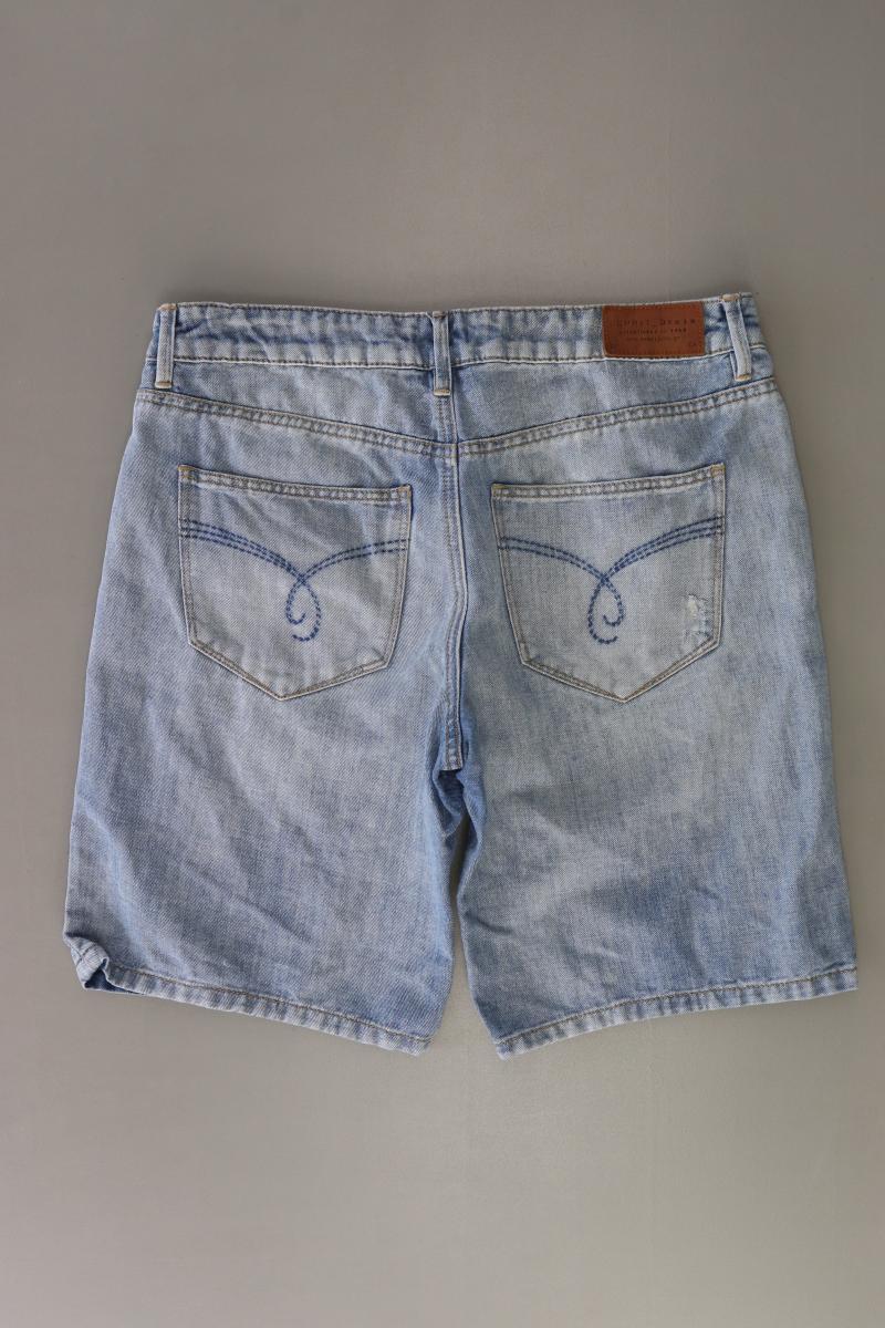 Esprit Jeansshorts Gr. W26 blau aus Baumwolle