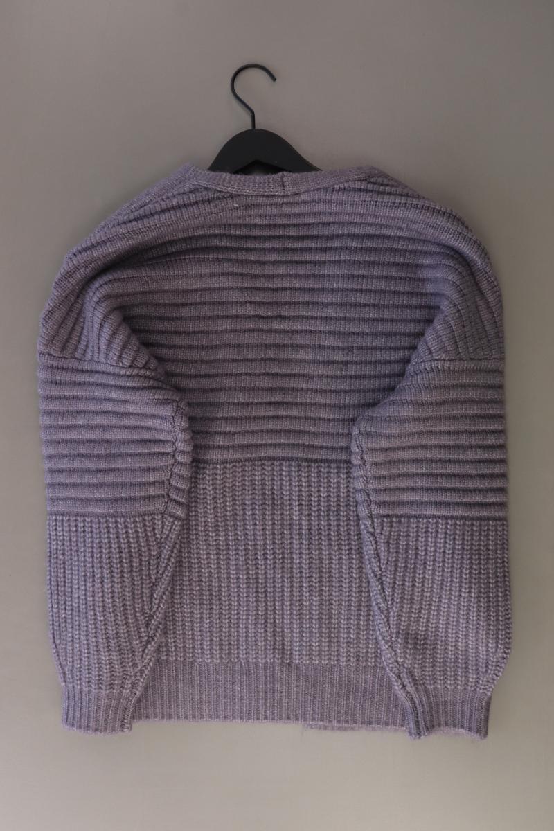 yest Strickjacke Gr. 40 Langarm lila aus Polyacryl