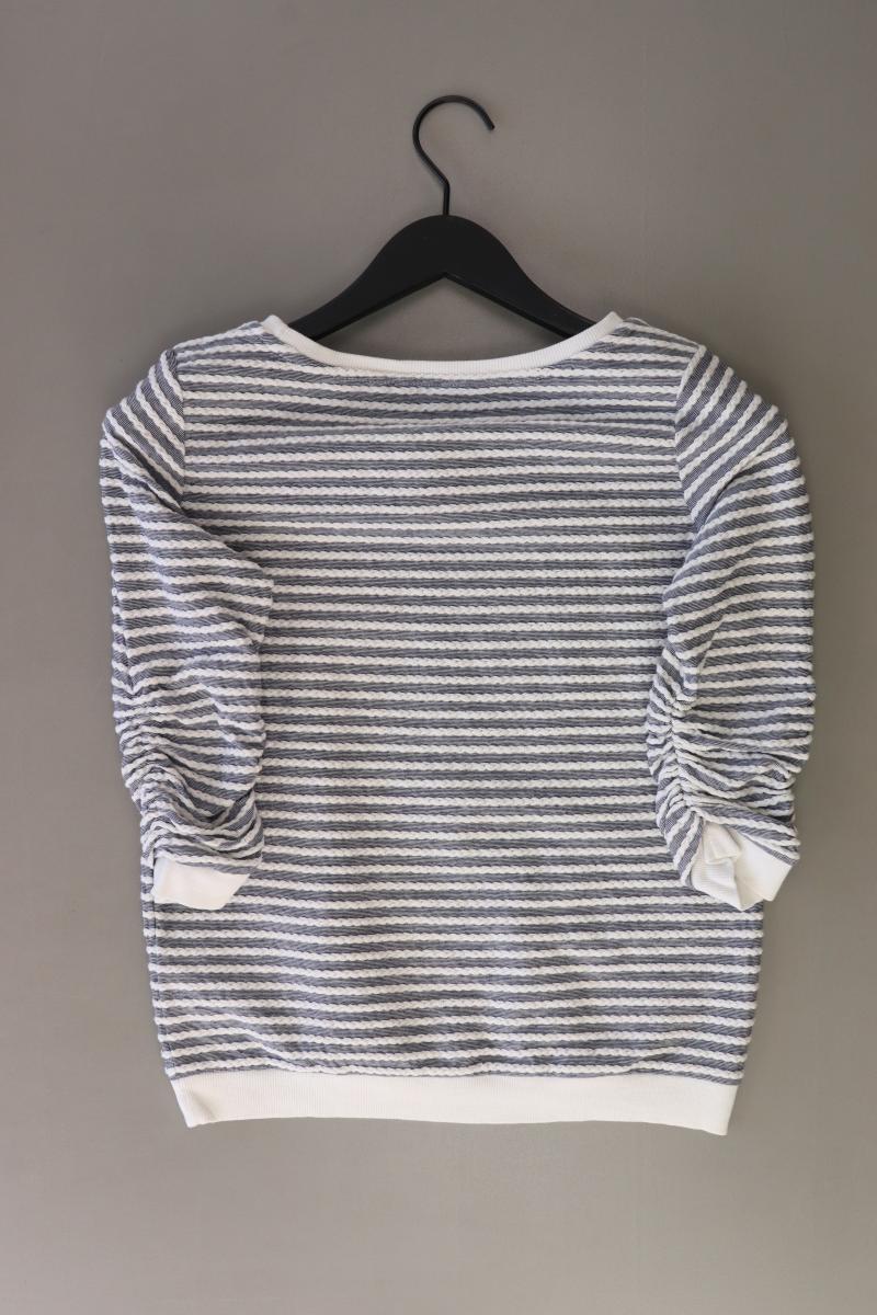 Tom Tailor (Denim) Feinstrickpullover Gr. XS gestreift blau aus Baumwolle