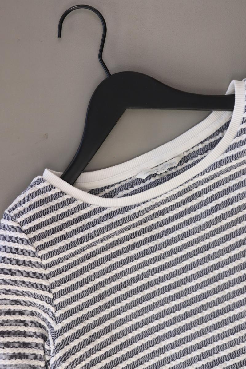Tom Tailor (Denim) Feinstrickpullover Gr. XS gestreift blau aus Baumwolle
