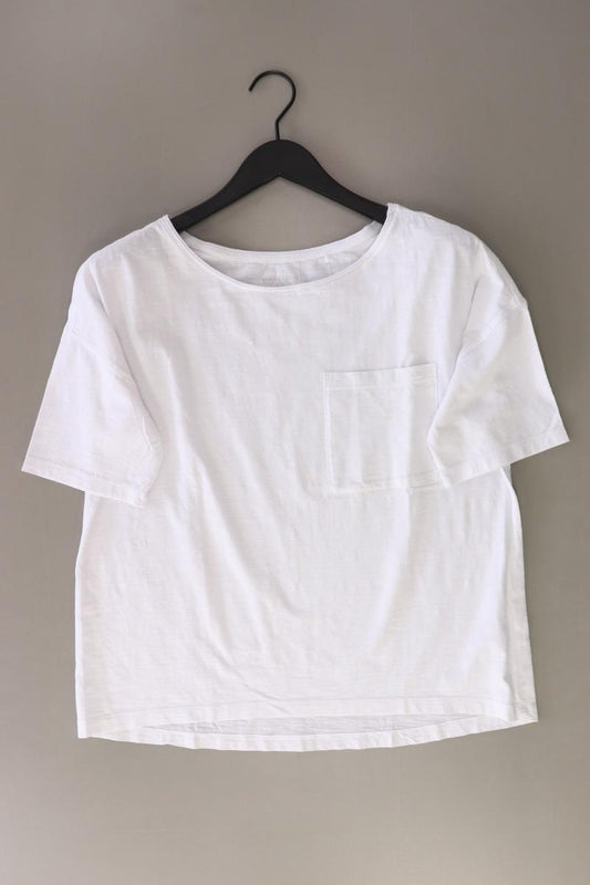 Esprit T-Shirt Gr. L Kurzarm weiß aus Baumwolle