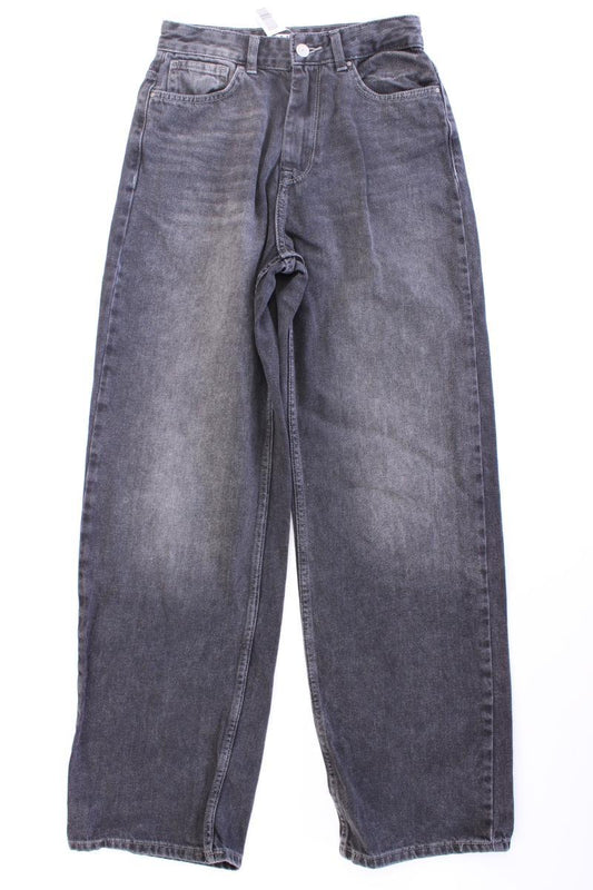 Only Wide Leg Jeans Gr. S grau