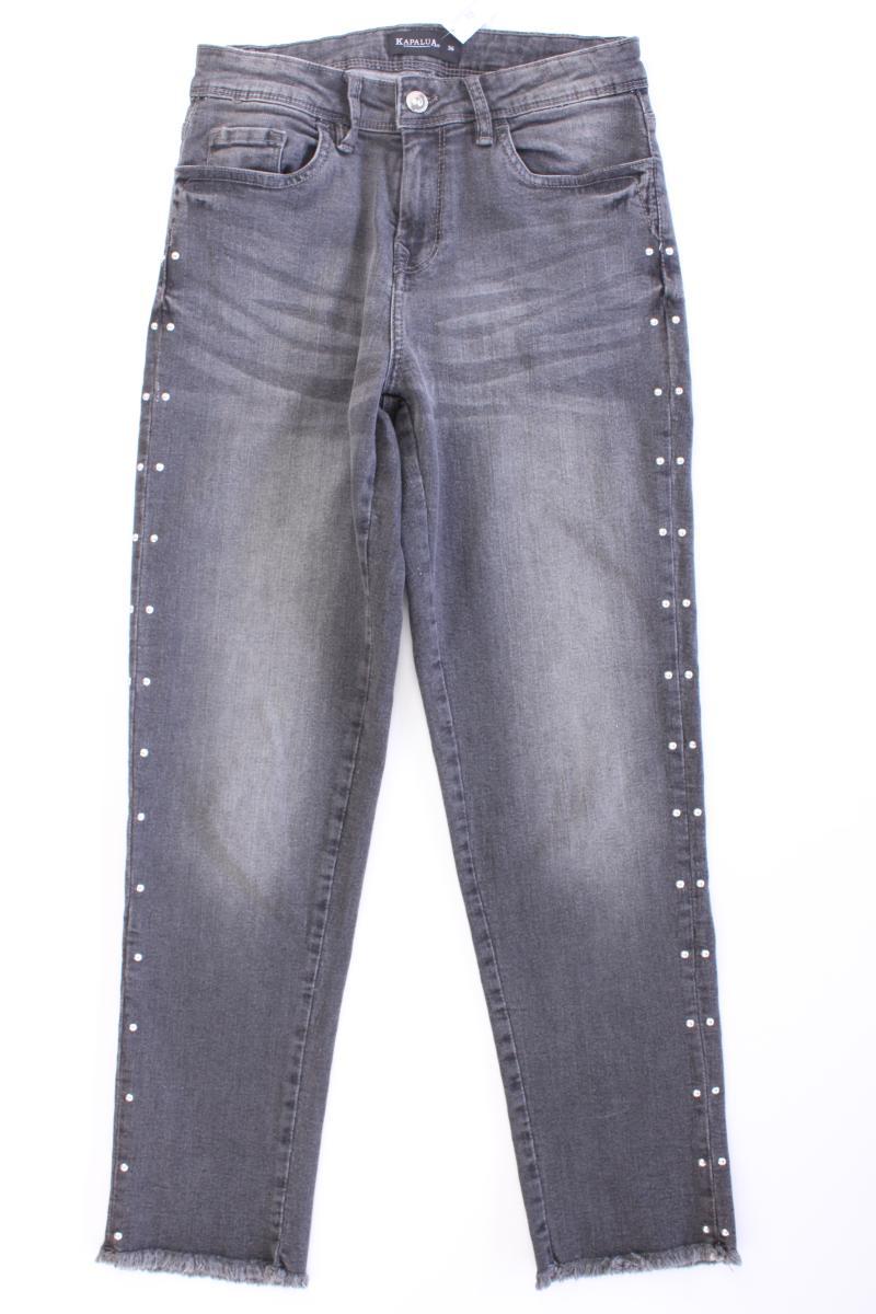 Kapalua Jeans Gr. 36 grau aus Baumwolle