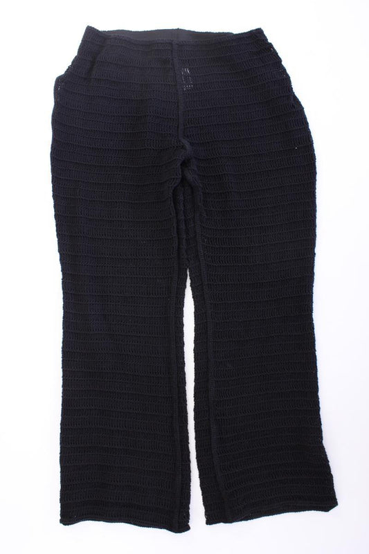 H&M Strickhose Gr. 42 schwarz