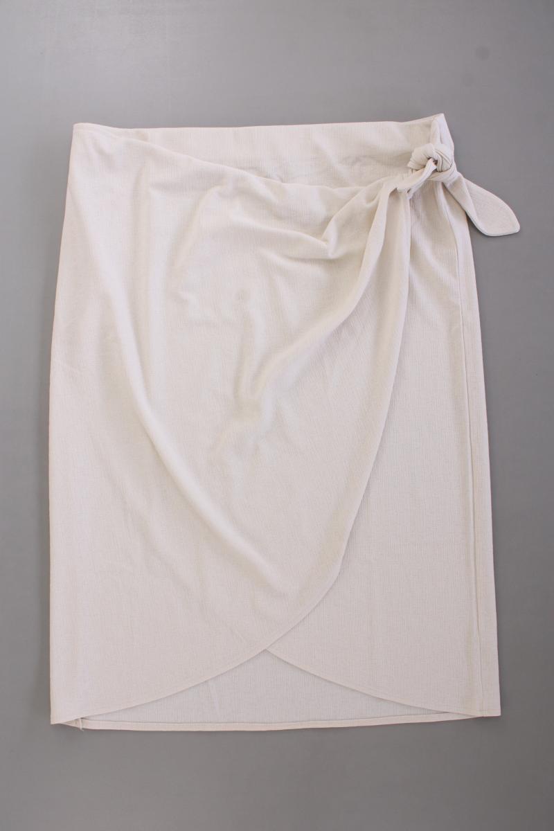 H&M Midirock Gr. 48 neuwertig creme