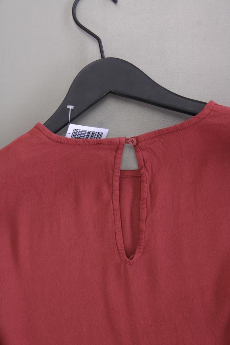 Esprit Langarmbluse Gr. 38 rot aus Viskose