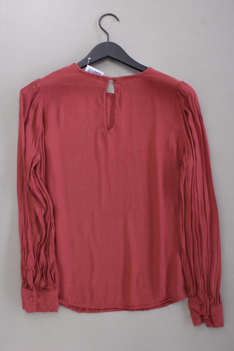 Esprit Langarmbluse Gr. 38 rot aus Viskose