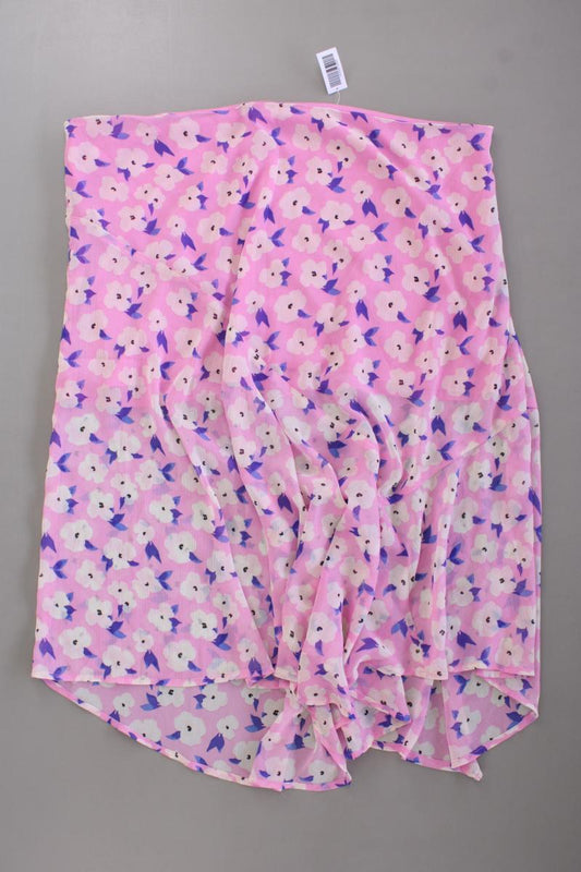 Midirock Gr. 48 mit Blumenmuster pink