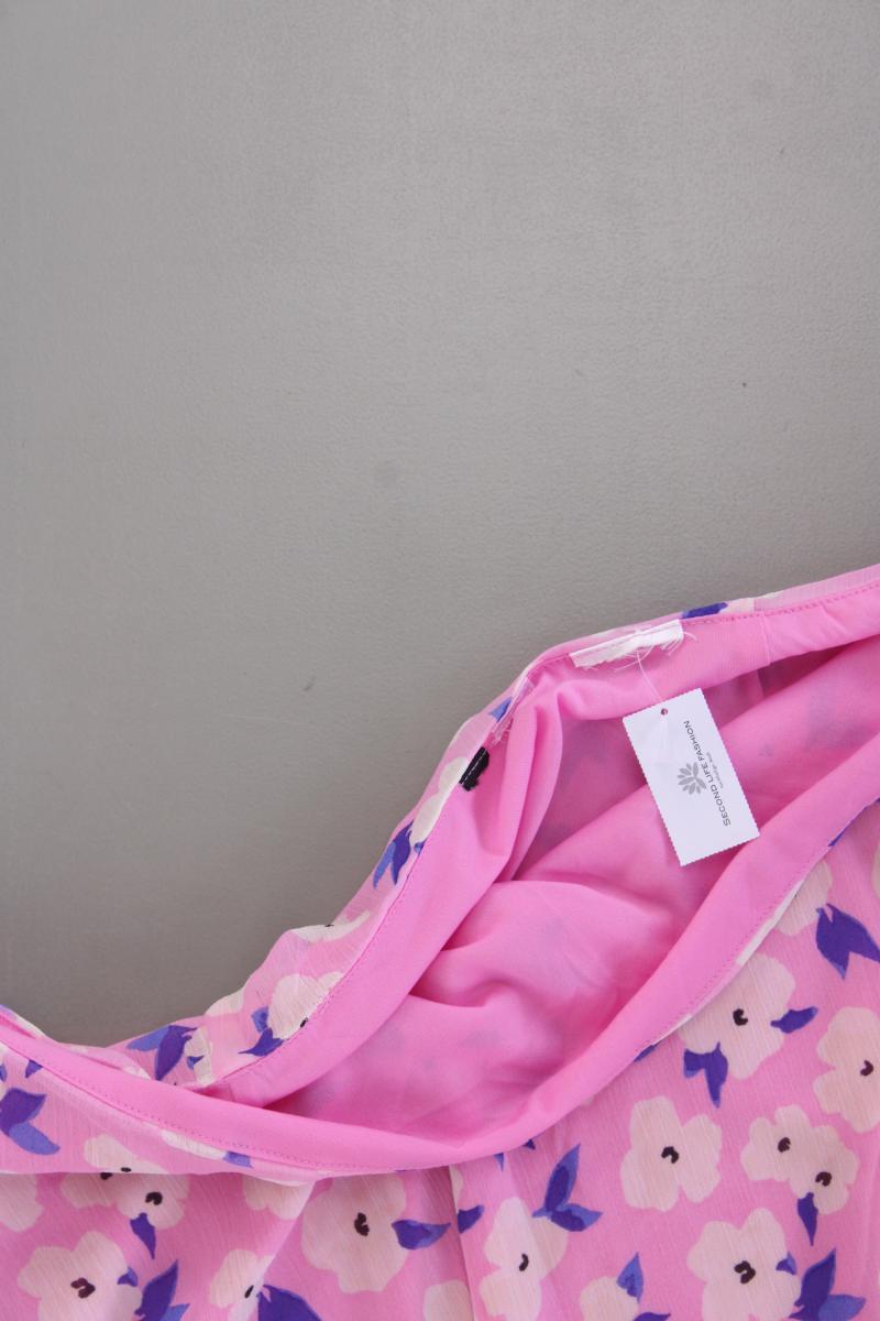 Midirock Gr. 48 mit Blumenmuster pink