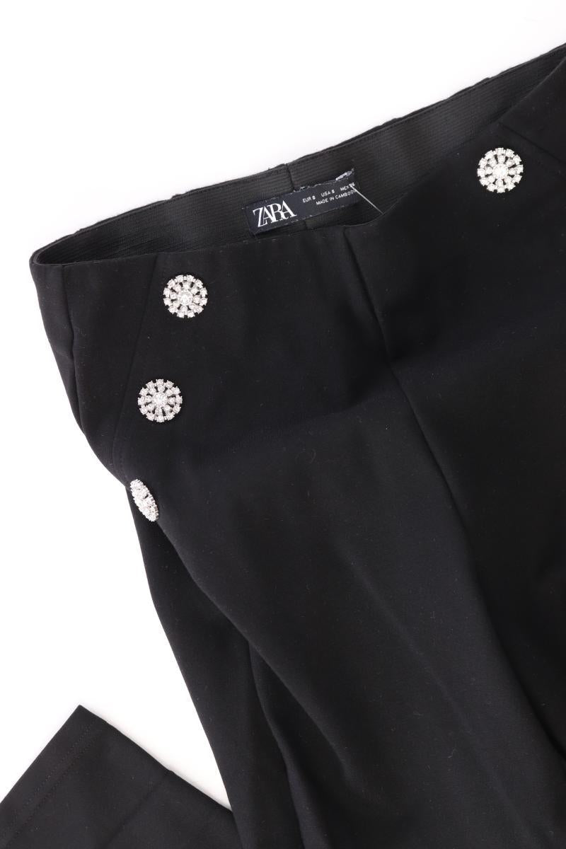 Zara Stretchhose Gr. S schwarz aus Viskose