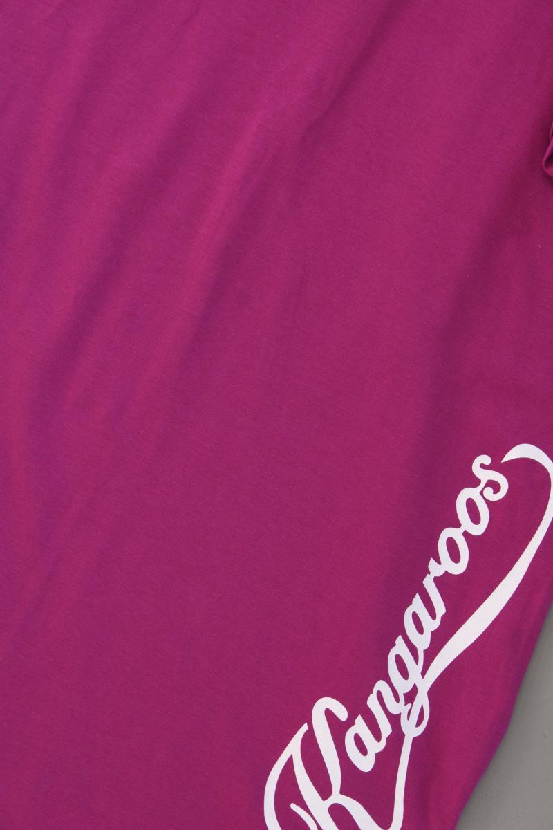 Kangaroos T-Shirt Gr. 52/54 neuwertig Kurzarm lila aus Baumwolle