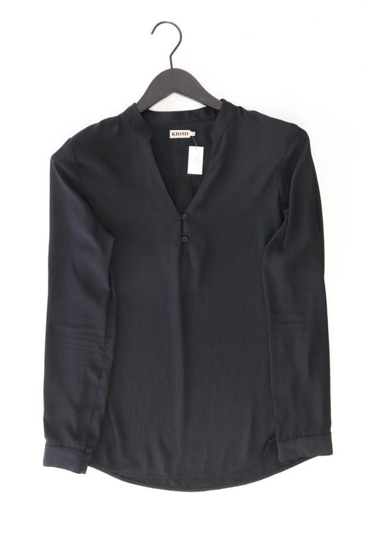 KIOMI Langarmbluse Gr. 38 schwarz aus Polyester