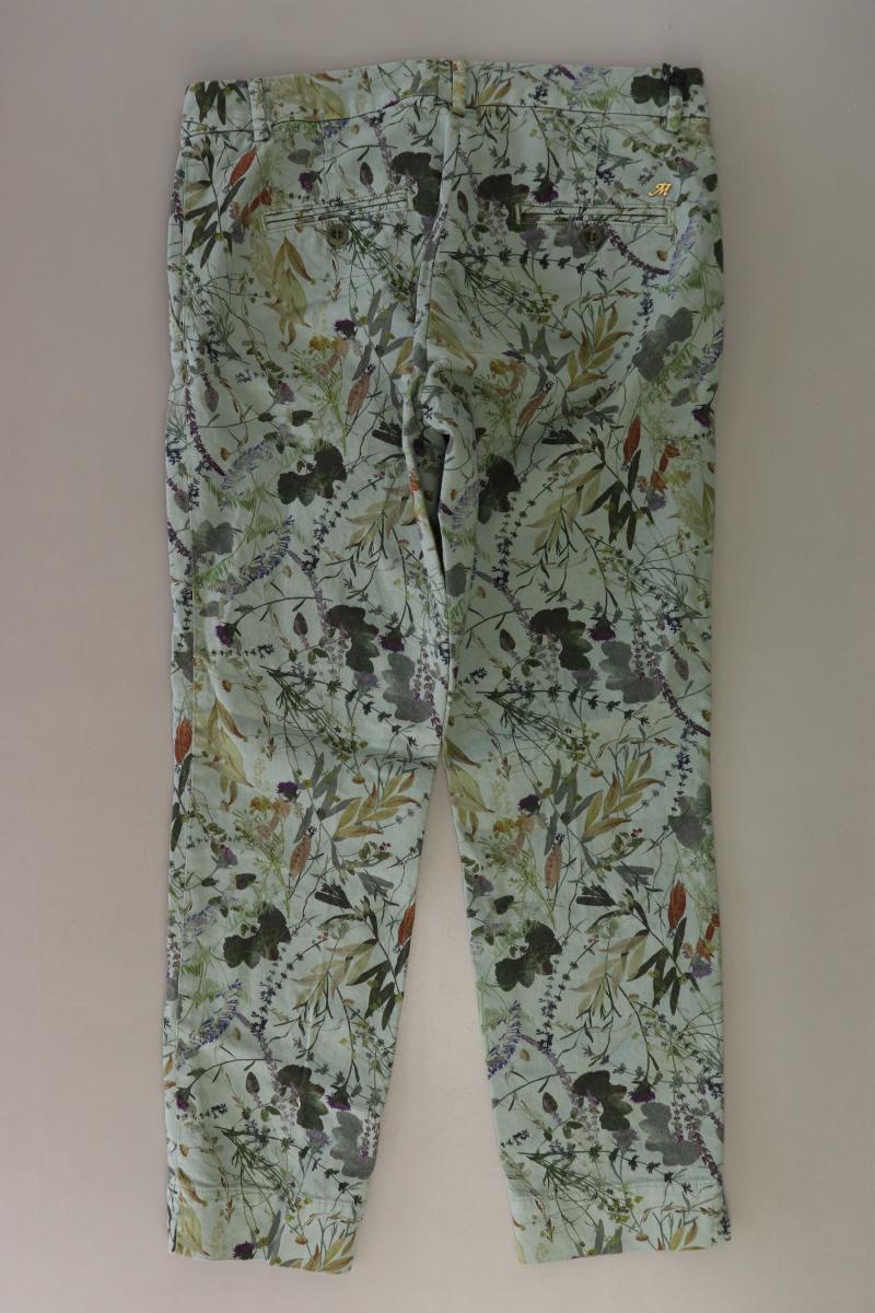 Mason's Hose Gr. 40 mit Blumenmuster neu mit Etikett olivgrün aus Baumwolle