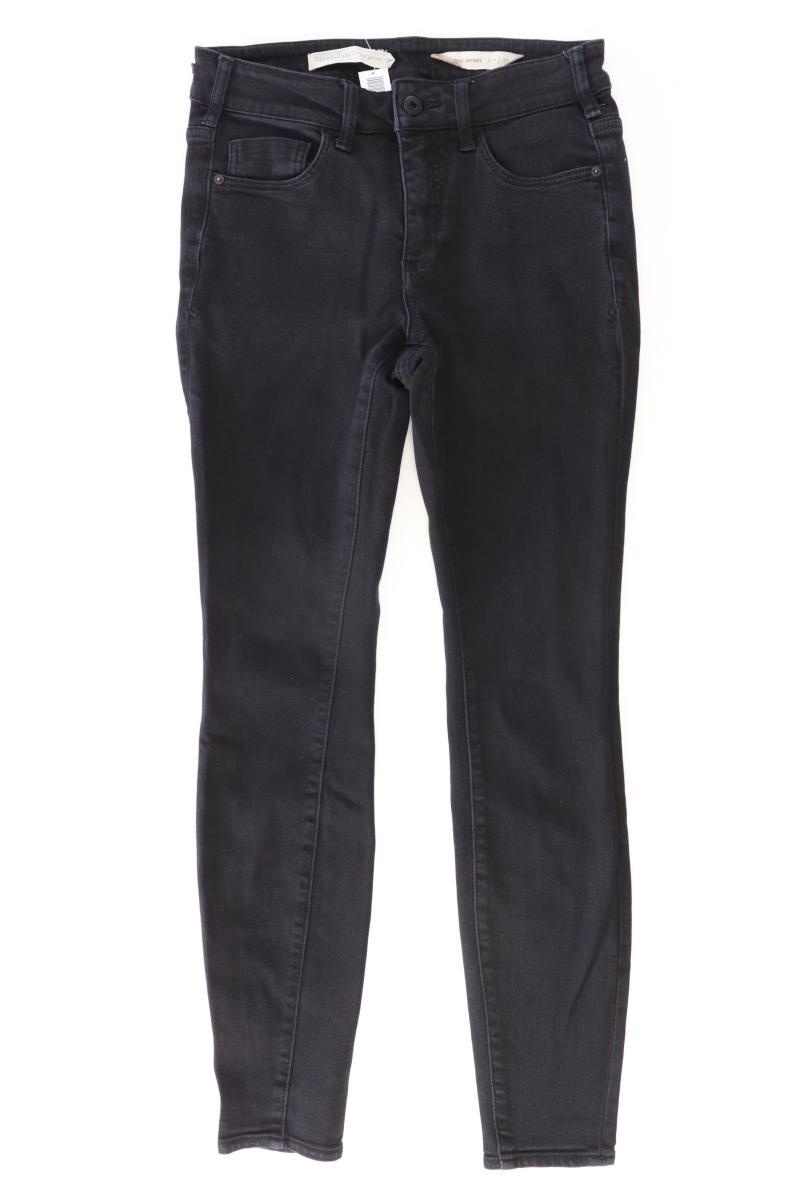 Anthropologie x Pilcro and the Leatherpress Gr. W27 schwarz aus Baumwolle