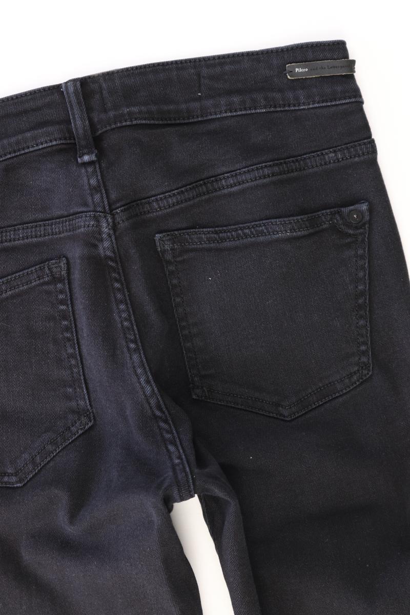 Anthropologie x Pilcro and the Leatherpress Gr. W27 schwarz aus Baumwolle