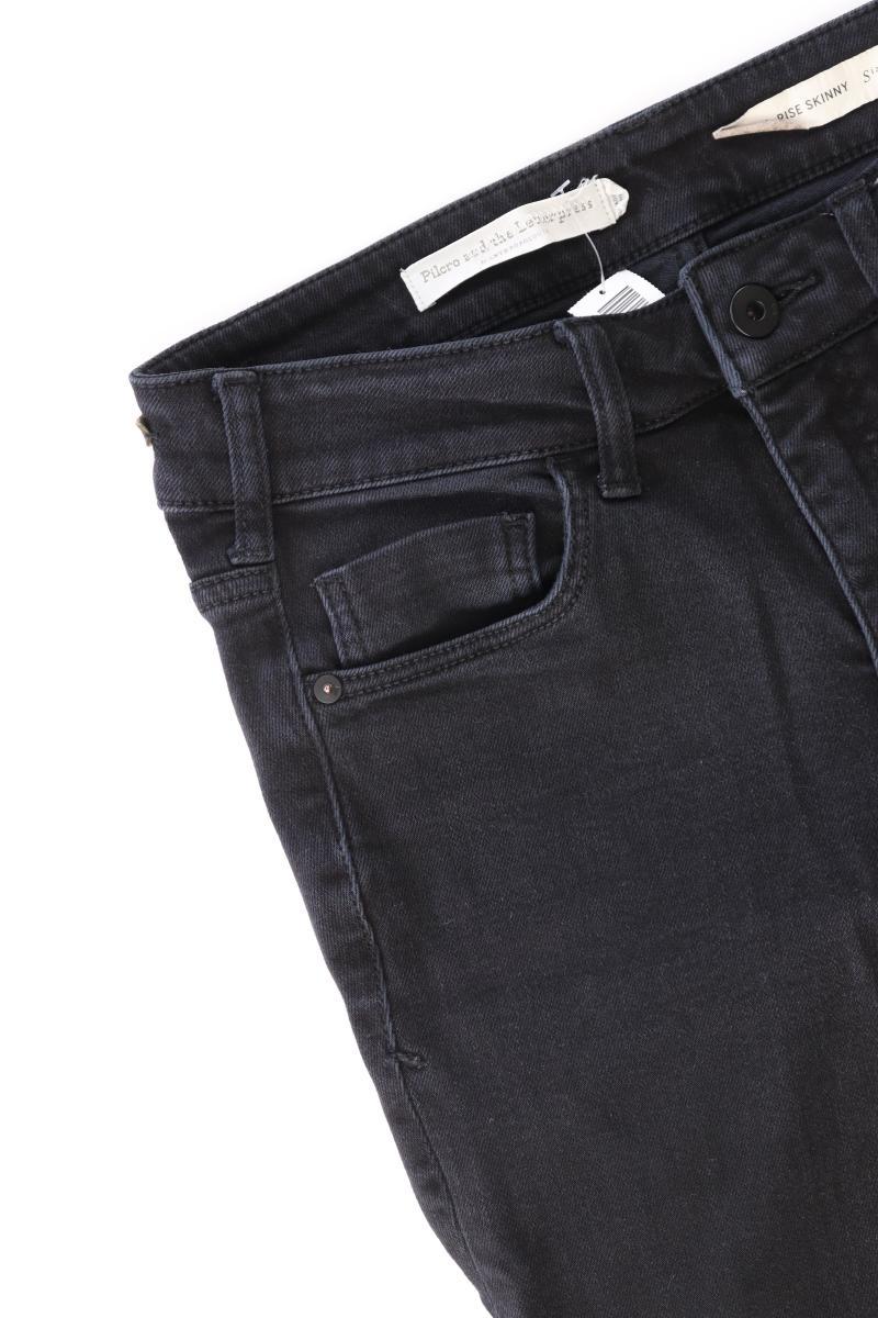 Anthropologie x Pilcro and the Leatherpress Gr. W27 schwarz aus Baumwolle