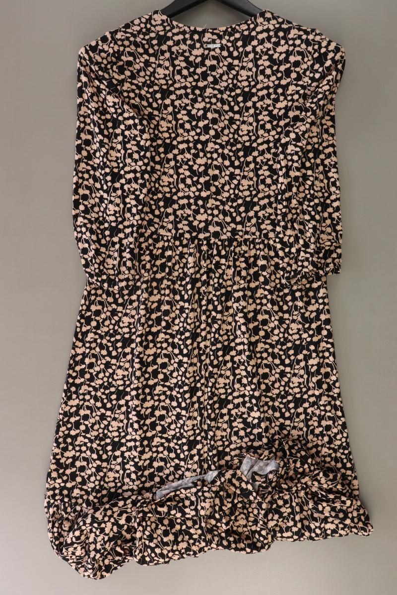 Laura Scott Jerseykleid Gr. 34 3/4 Ärmel schwarz aus Viskose