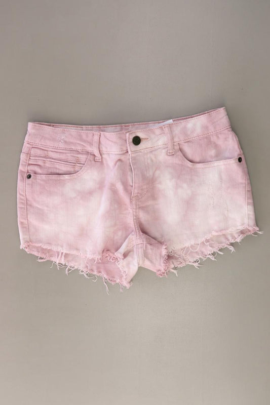 Buffalo Hotpants Gr. 38 mit Batikmuster rosa aus Baumwolle
