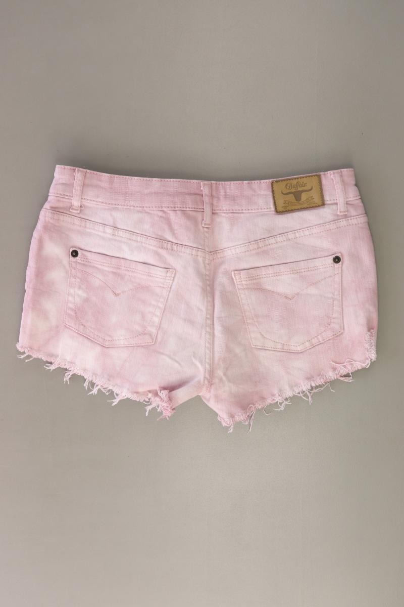 Buffalo Hotpants Gr. 38 mit Batikmuster rosa aus Baumwolle