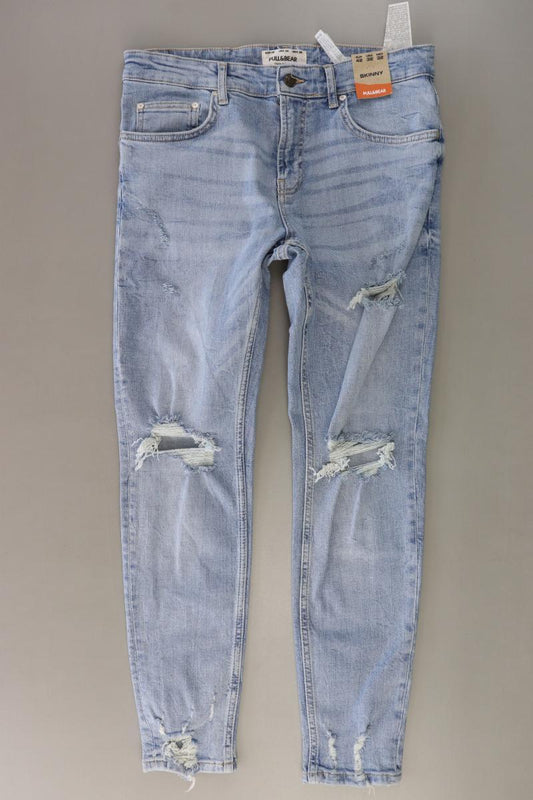 Pull&Bear Skinny Jeans für Herren Gr. UK 42 (XL) neu mit Etikett blau