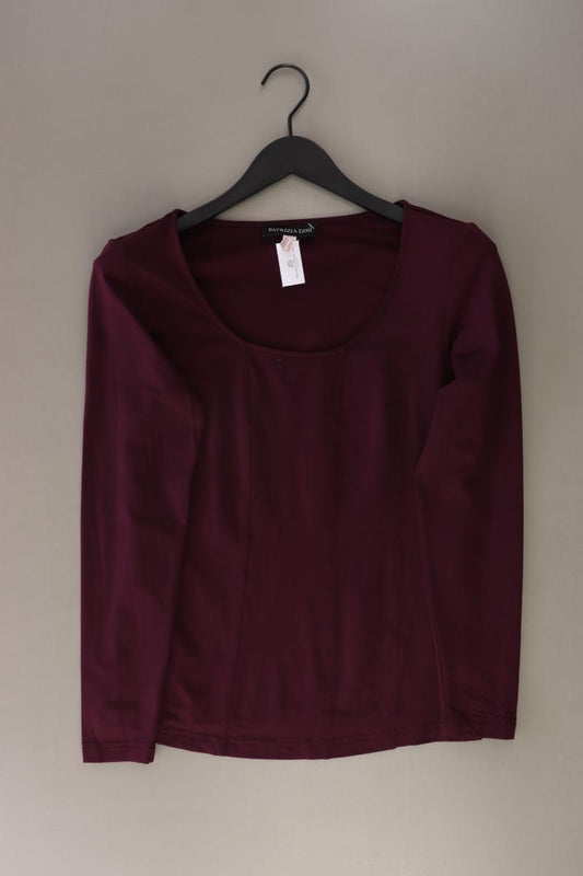 Patrizia Dini Longsleeve-Shirt Gr. 40 Langarm lila aus Polyester