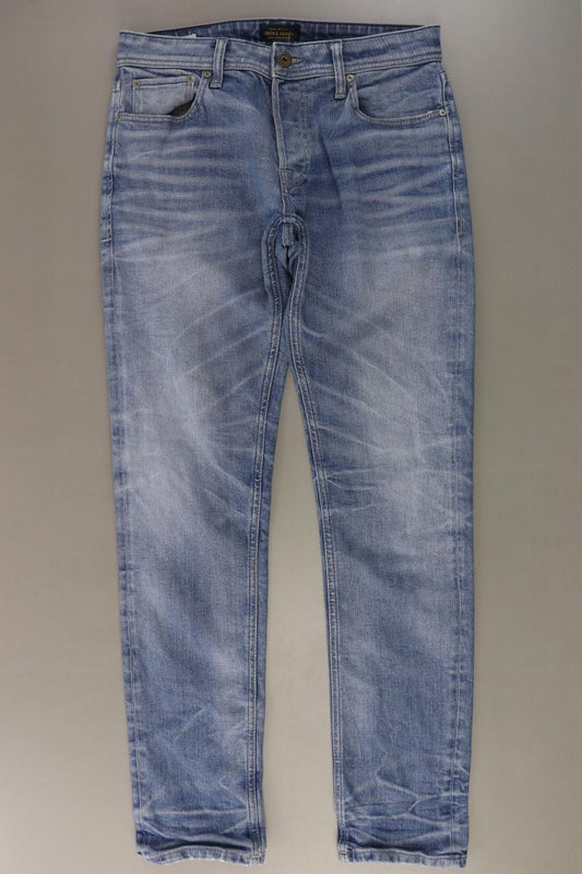 Jack & Jones Straight Jeans für Herren Gr. W31/L34 blau aus Baumwolle
