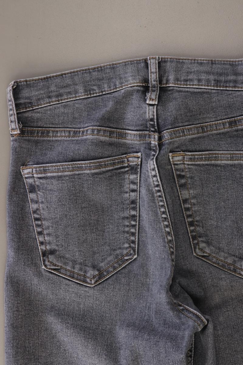 Topshop Skinny Jeans Gr. W26/L32 grau aus Baumwolle