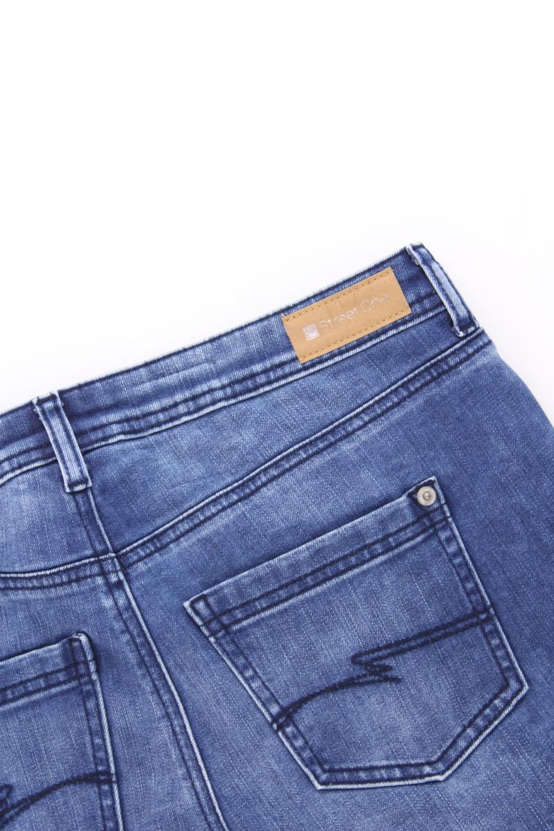 Street One Skinny Jeans Gr. W28 neuwertig blau aus Baumwolle