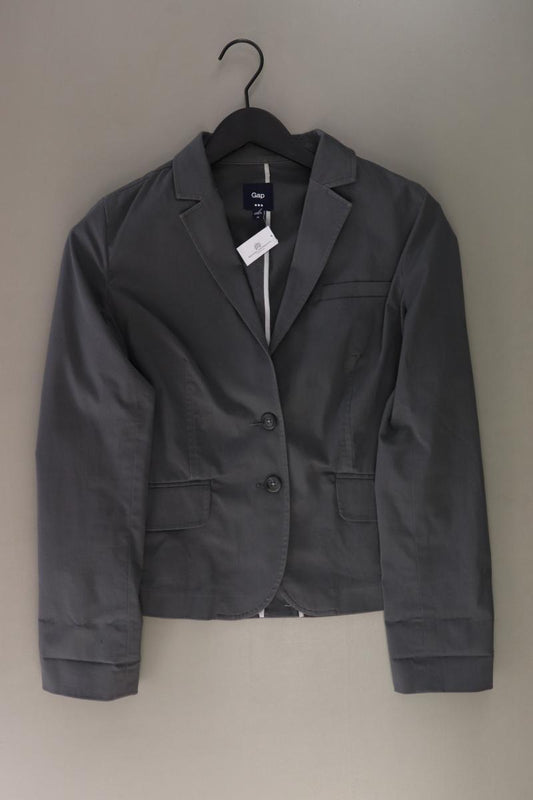 GAP Regular Blazer Gr. US 10 (M) grau aus Baumwolle