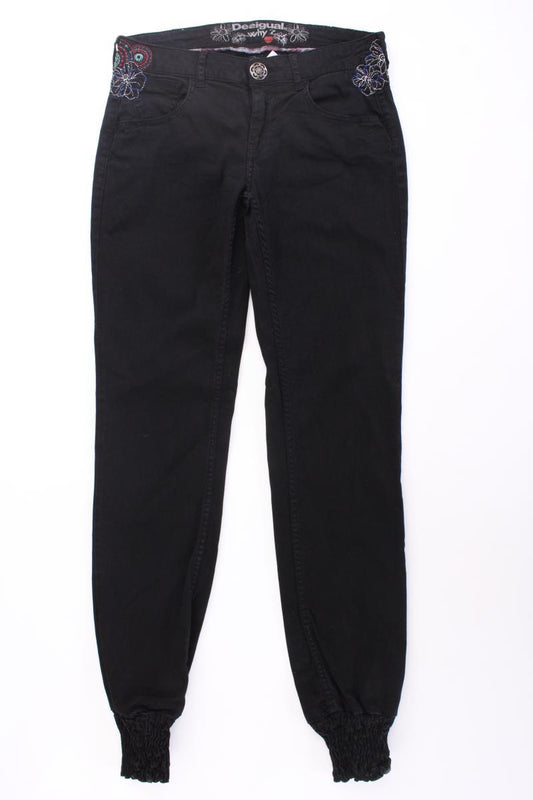 Desigual Five-Pocket-Hose Gr. W28 schwarz aus Baumwolle