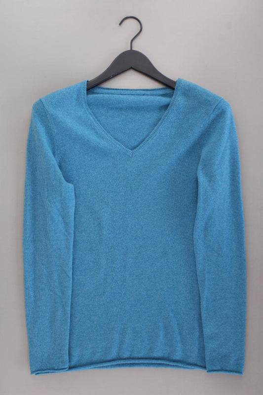Strauss Cashmerepullover Gr. 40/42 blau aus Kaschmir