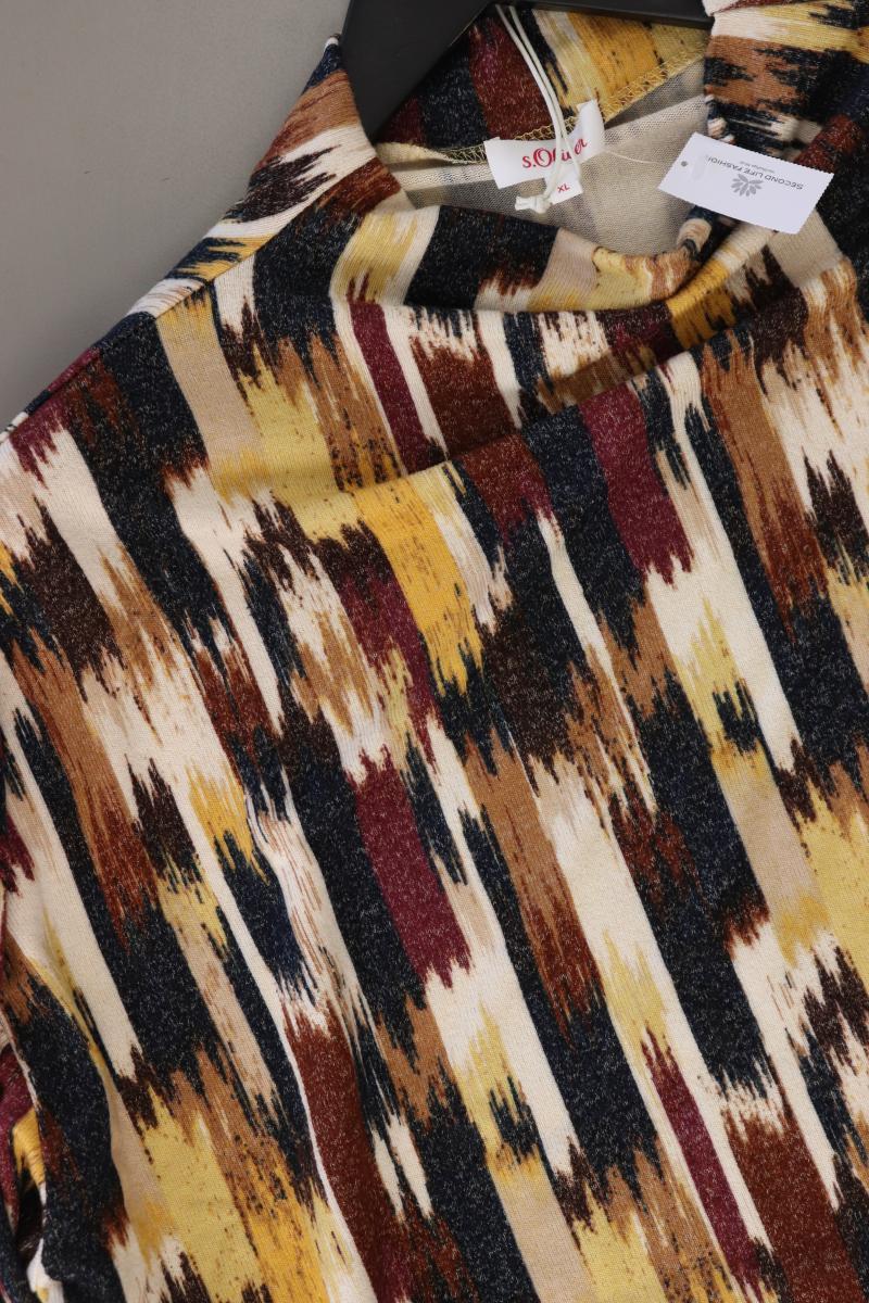 s.Oliver Longsleeve-Shirt Gr. XL neuwertig Langarm mehrfarbig aus Viskose