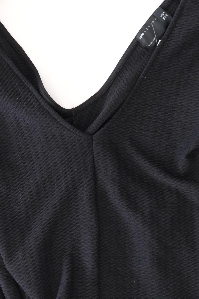 Asos Langarmkleid Gr. 34 neu mit Etikett schwarz aus Polyester