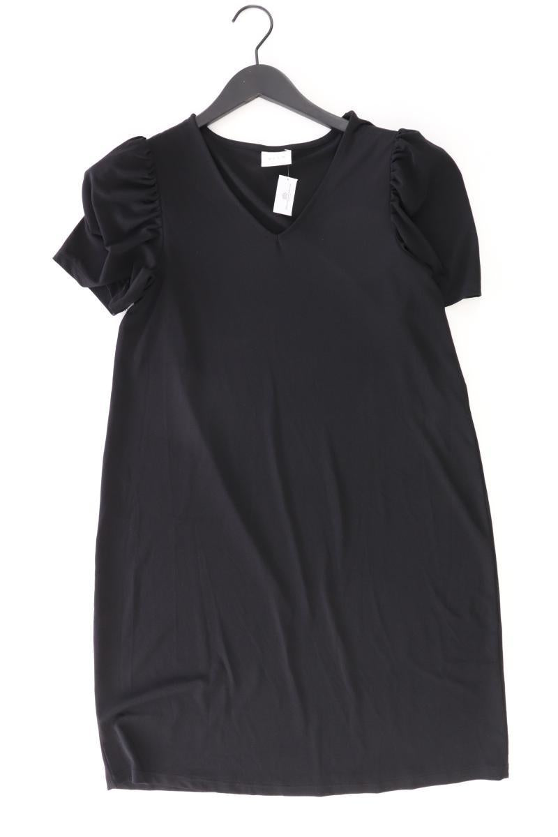 Vila Kurzarmkleid Gr. S schwarz aus Polyester