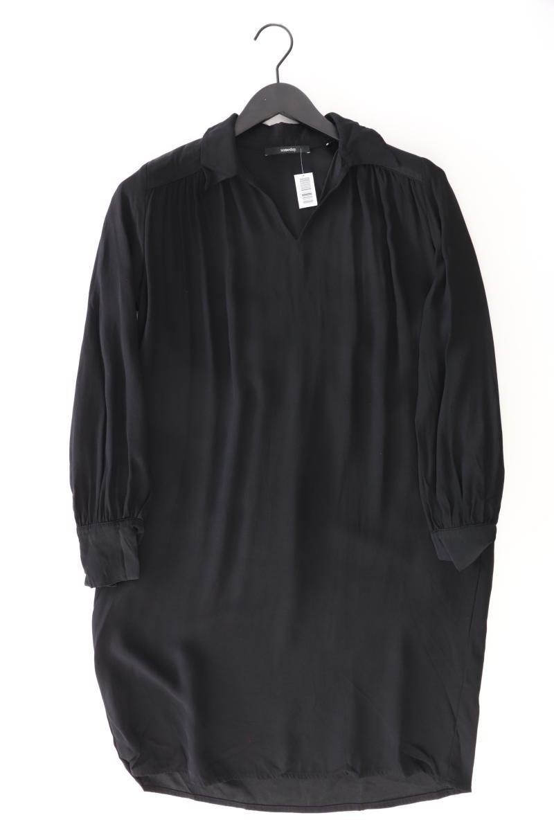 someday. Oversize Blusenkleid "Quine" Gr. 34 Langarm schwarz aus Viskose