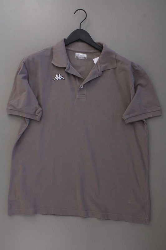 Kappa Poloshirt für Herren Gr. XXL neuwertig Kurzarm grau