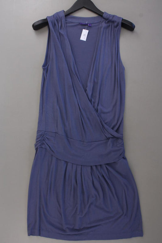 Mexx Jerseykleid Gr. L Ärmellos blau aus Viskose