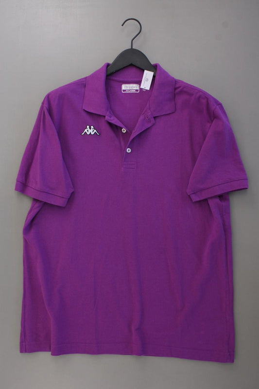 Kappa Poloshirt für Herren Gr. XXL Kurzarm lila