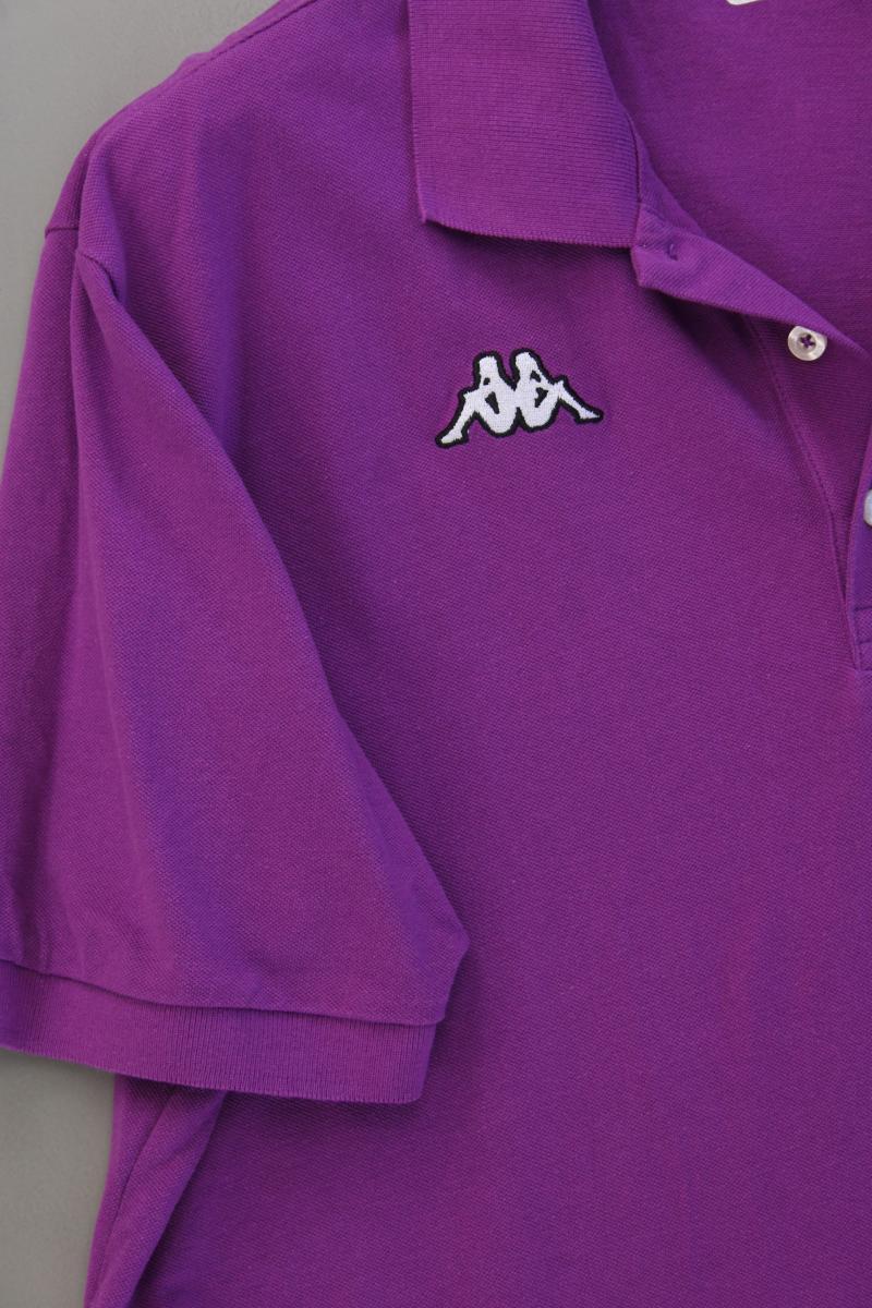 Kappa Poloshirt für Herren Gr. XXL Kurzarm lila