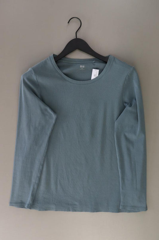 Uniqlo Longsleeve-Shirt Gr. XL Langarm blau aus Baumwolle