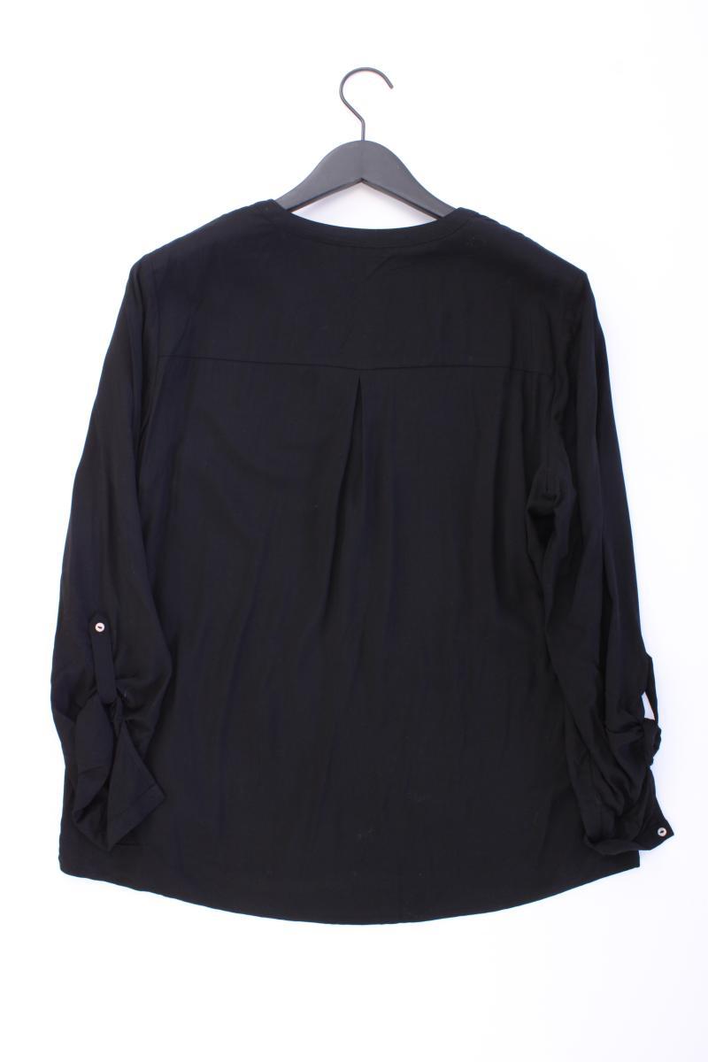 Esprit Langarmbluse Gr. 42 schwarz