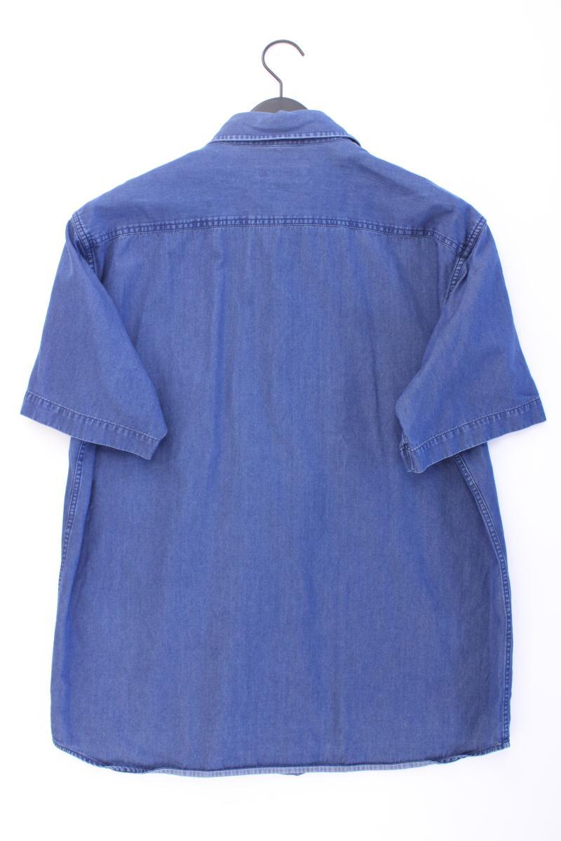 McNeal Jeanshemd für Herren Gr. XL neuwertig Kurzarm blau aus Baumwolle