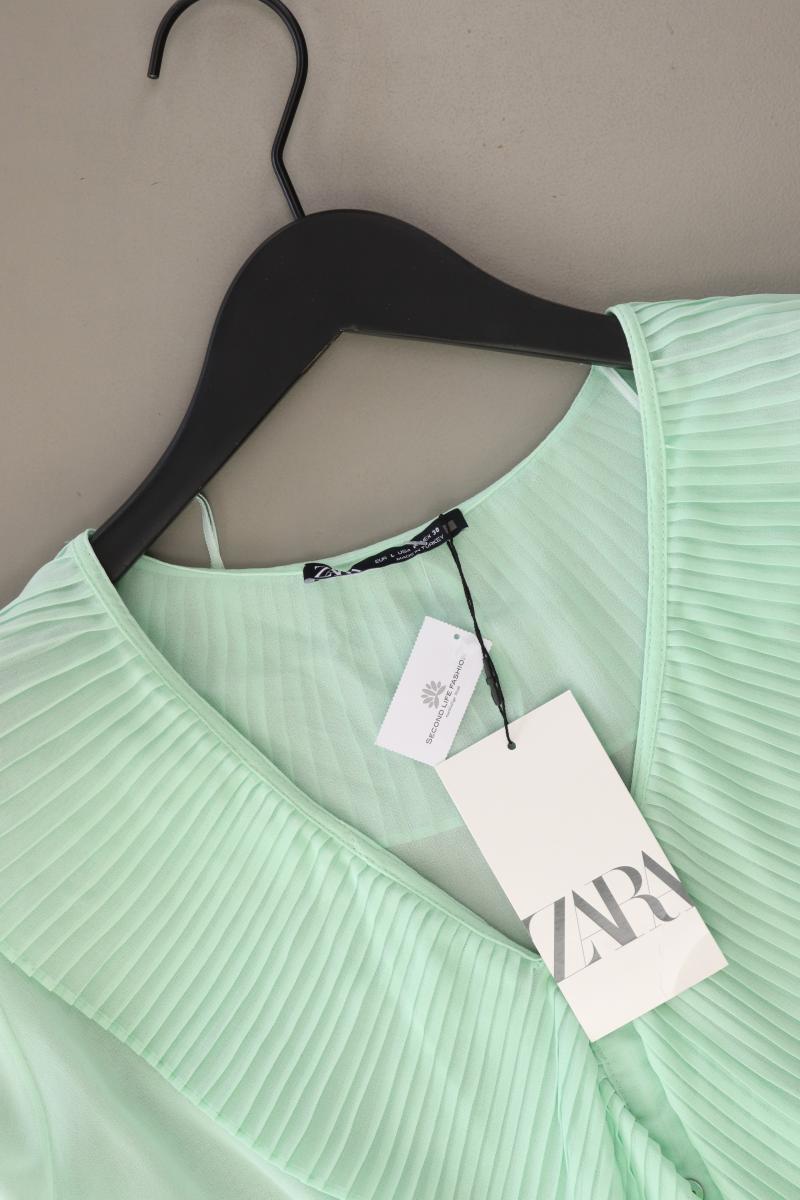 Zara Langarmbluse Gr. L neu mit Etikett Neupreis: 29,95€! grün aus Polyester