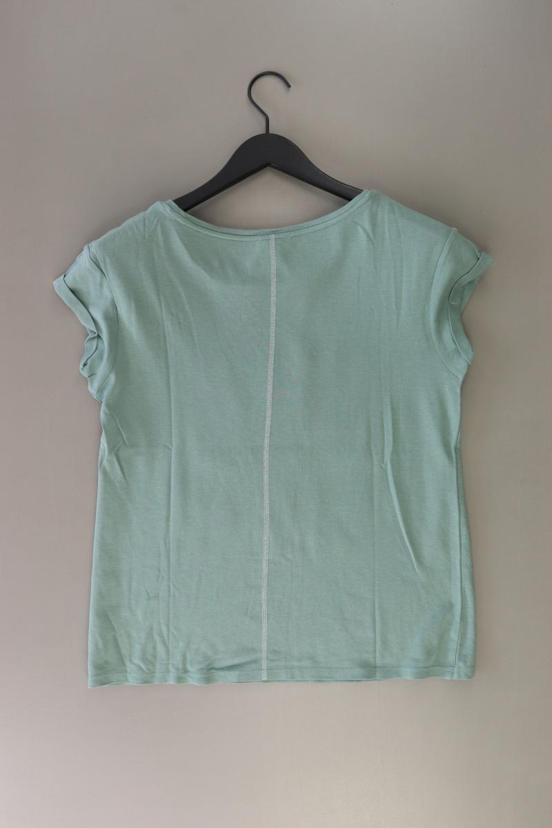 Street One Printshirt Gr. 38 Kurzarm grün aus Baumwolle