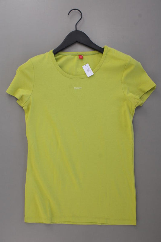 Esprit T-Shirt limettengrün Gr. L Kurzarm aus Baumwolle